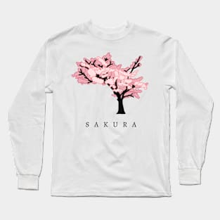 Sakura Cherry Blossom Long Sleeve T-Shirt